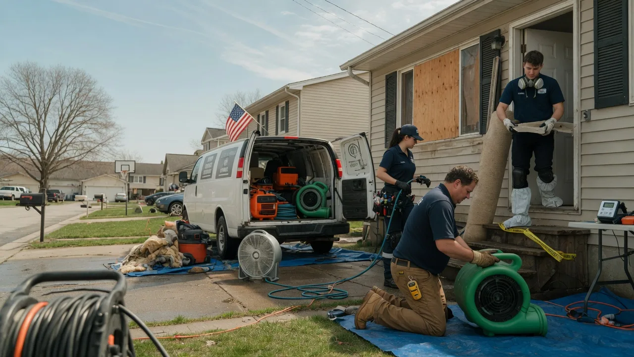 Water Damage Restoration in Detroit, MI near me